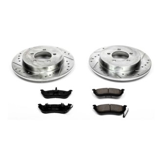Z23 Daily Driver Carbon-Fiber Ceramic Brake Pad and Drilled & Slotted Rotor Kit
