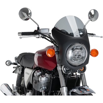 Retro Semi Fairing Smoke