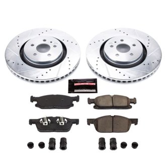 Z23 Daily Driver Carbon-Fiber Ceramic Brake Pad and Drilled & Slotted Rotor Kit