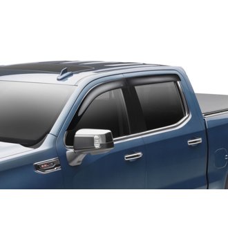 19-24 Chevrolet Silverado/GMC Sierra 1500 CC Ventvisor Low Profile (4pc) - Smoke