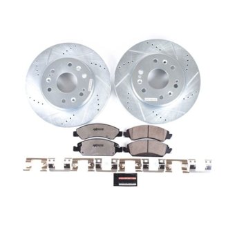Z36 Truck and SUV Carbon-Fiber Ceramic Brake Pad and Drilled & Slotted Rotor Kit
