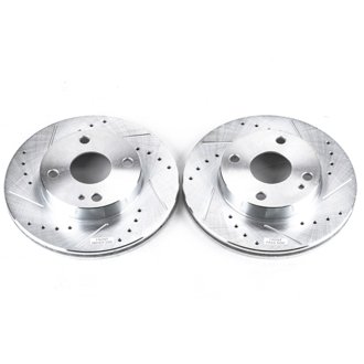 Evolution Performance Drilled And Slotted Rotor Pair
