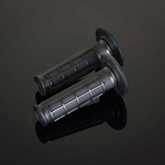Ultra-Tacky Dual Compound Grips 1/2 Waffle - Black