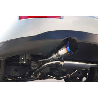 03-08 Infiniti FX35/45 Gemini Single Layer Titanium Tip Cat-back Exhaust
