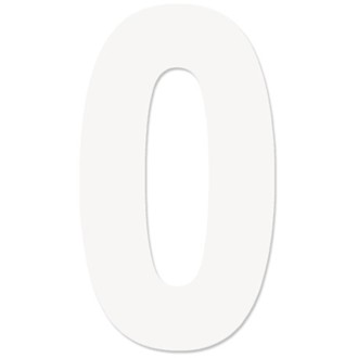 FX 2015 NUMBERS PRO 7" WHITE 0