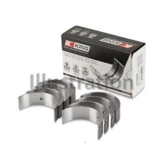 King Subaru EJ20/EJ22/EJ25 (Including Turbo) Silicone Bi-Metal Alum Rod Bearing Set - Size STD