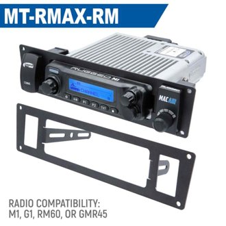 Yamaha Wolverine RMAX Mount - Mobile Radio and Rocker Switches GMR25 / ABM25 / RM-25WP