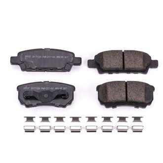 Z17 Low-Dust Ceramic Brake Pads with Hardware