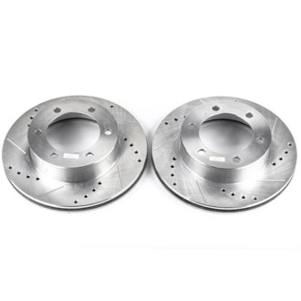 Evolution Performance Drilled And Slotted Rotor Pair