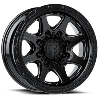 MTX Spitfire 8 Gloss Black 20x10in / 8x180 BP / -18mm Offset / 125.2mm Bore