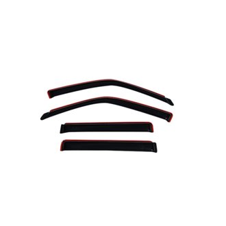 AVS 98-18 Lincoln Navigator Ventvisor In-Channel Front & Rear Window Deflectors 4pc - Smoke