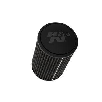 Universal Clamp-On Air Filter 3-1/2in Flange ID 6in Base 5-1/4in Top 9in Height