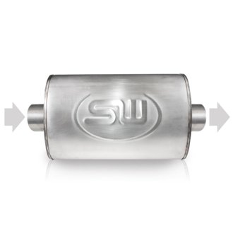 2.25in ID CENTER INLET/ 2.25in OD CENTER OUTLET 5inX9in