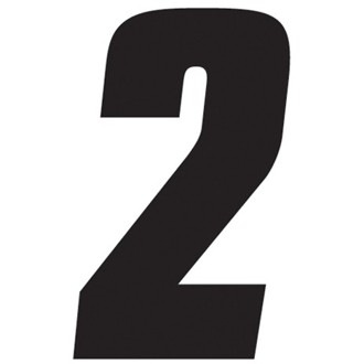 FX 2015 NUMBERS FACTORY 4" BLACK 2