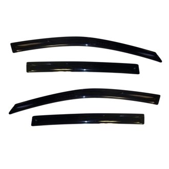 AVS 12-18 Chevy Sonic Hatch (5 Door) Ventvisor Outside Mount Window Deflectors 4pc - Smoke