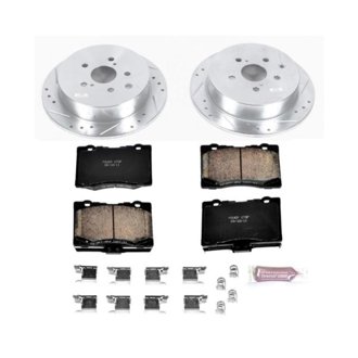 Z23 Daily Driver Carbon-Fiber Ceramic Brake Pad and Drilled & Slotted Rotor Kit