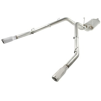 Mach Force-Xp 3 IN Cat-Back Exhaust System with Dual Polished Tips