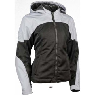 Starstruck Mesh Jacket Grey/Black Womens - Xs