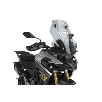 Touring Windshield With Visor Smoke