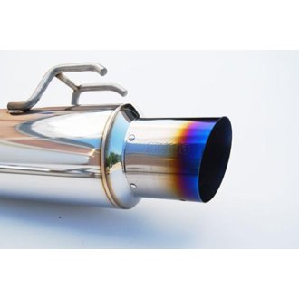 06+ Civic Si 2dr ONLY 70mm RACING Titanium Tip Cat-back Exhaust