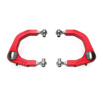 Afe Control Billet Uniball Upper Control Arm Kit Red