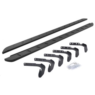 RB10 Slim Line Running Boards with Mounting Brackets Kit