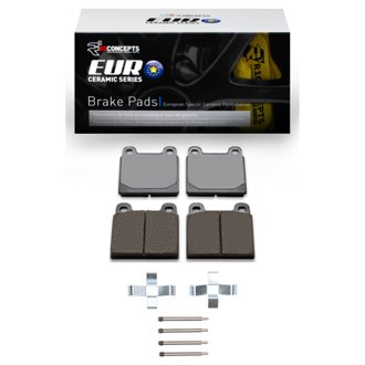 R1 Euro Ceramic Pads and Hardware Kit