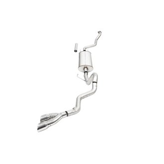 Corsa 24-25 Toyota Tacoma (2.4L Turbo) Sport Cat-Back - 4in Polished Tip