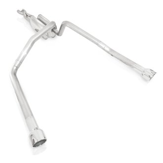 2006-09 Trailblazer SS 6.0L 2-1/2in Chambered Exhaust X-Pipe Side Bumper Exit