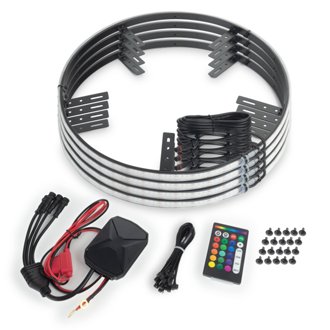 LED Illuminated Wheel Rings - 16.5" PLASMA ColorSHIFT