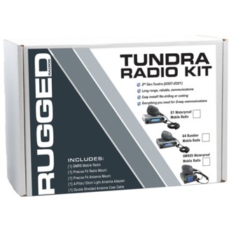 Toyota Tundra Two-Way GMRS Mobile Radio Kit 25 Watt - GMR25 Waterproof