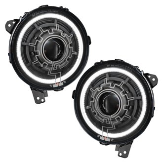 Oculus Heated Lens Bi-Led Projector Headlights-Jeep Wrangler Jl/Gladiator Jt