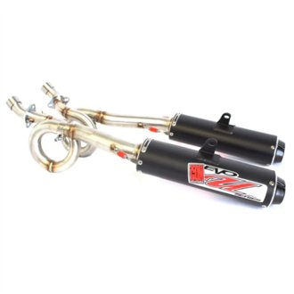 08-14 Yamaha Rhino 700 EFI EVO U Series Dual Full Syst Exhaust
