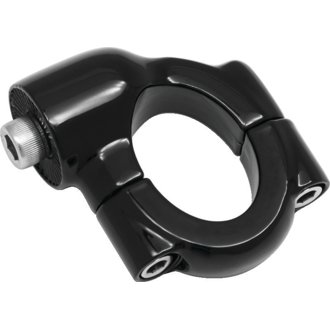 Side Mount License Plate Holder Clamp Softail Models Gloss Black