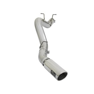 ATLAS 4 IN Aluminized Steel DPF-Back Exhaust System w/ Polished Tip