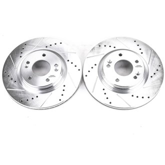 Evolution Performance Drilled And Slotted Rotor Pair
