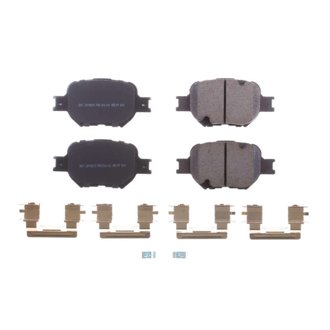 Z17 Low-Dust Ceramic Brake Pads with Hardware