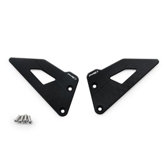 Heel Plates Black