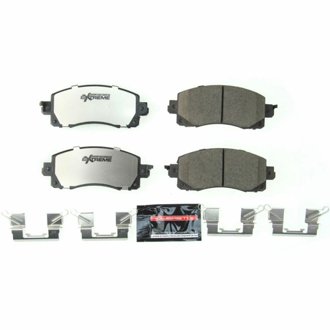 Z26 Performance Carbon-Fiber Ceramic Brake Pads with Hardware Kit