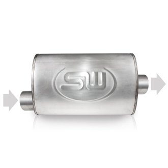 3in ID OFFSET INLET/ 3in OD CENTER OUTLET 5inX9in