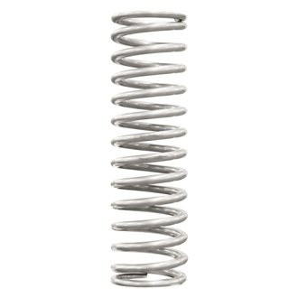 Spring, Cr-Si High Travel 2-1/2" Id 15" X 275 Lb/In. Barrel Silver Pwdr Coat