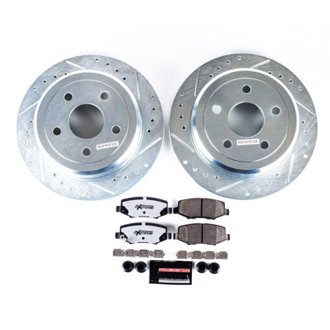 Z36 Truck and SUV Carbon-Fiber Ceramic Brake Pad and Drilled & Slotted Rotor Kit