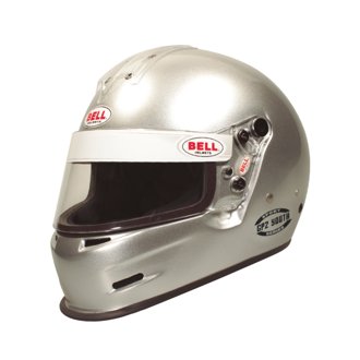 GP2 SFI241 Brus Helmet - Size 51-52 (Metallic Silver