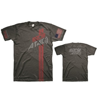 Men's Atak Charcoal T-Shirt - Small