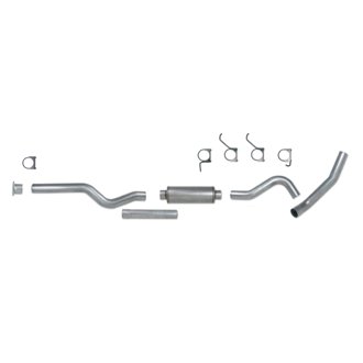 Diamond Eye KIT 4in Catback Single AL CHEVY/GMC 6.6L 2500/3500 01-05