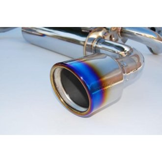 03-05 Infiniti FX35/45 Gemini Rolled Titanium Tip Cat-back Exhaust