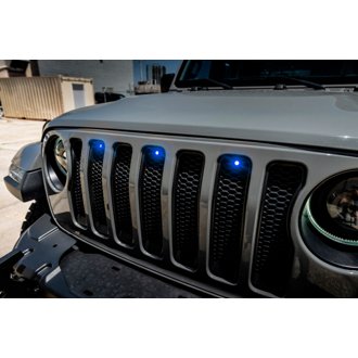 Pre-Runner Style Blue Led Grill Kit