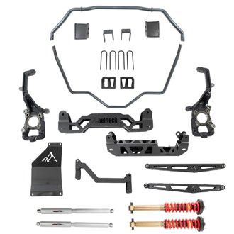 5-7 INCH LIFT KIT | FRONT AND REAR TRAIL PERFORMANCE COILOVERS/SHOCKS