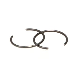 ROUND WIRE PIN LOCKS (PAIR) 20mm Retaining Clip Shelf Stock