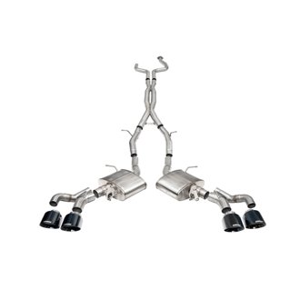 Corsa 2022-2025 Cadillac CT5-V Blackwing 3in. Cat-Back w/ Act. Exh. Dbl. X-Pipe Twin 4.5in. Tips
